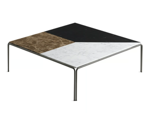 RAGTIME - Low square marble coffee table _ Casamania & Horm